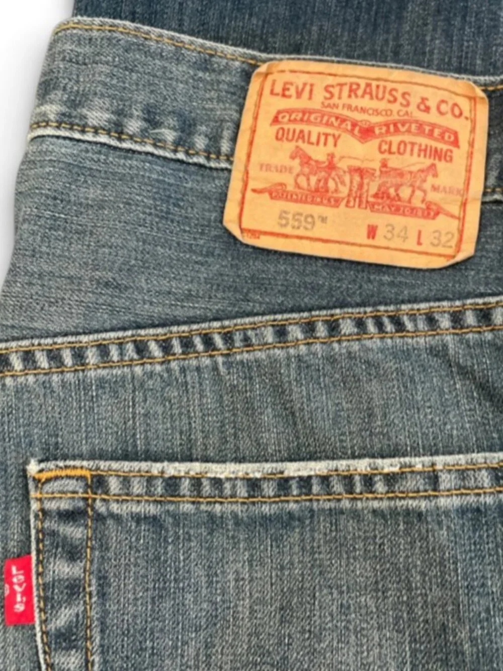 Levi's 559 Straight Leg Relaxed Fix Jeans